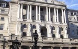 The bank warns lending to business has fallen and spreads on bank loans remain elevated